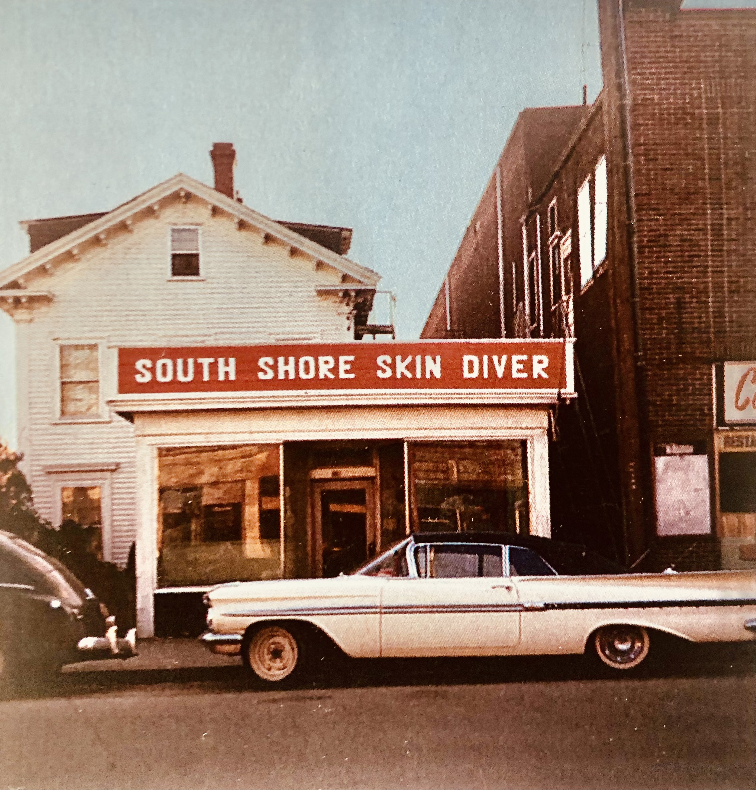 South Shore Skin Diver store front circa 1950's